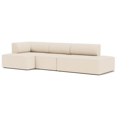 Audo Copenhagen Eave Open End Sofa with Chaise - Color: Beige - Size: Large