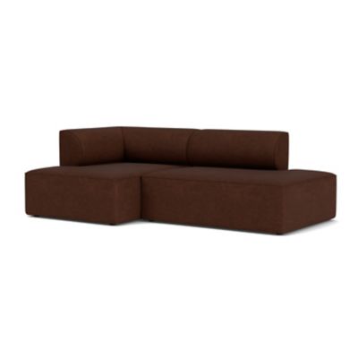 Audo Copenhagen Eave Open End Sofa with Chaise - Color: Brown - Size: Mediu