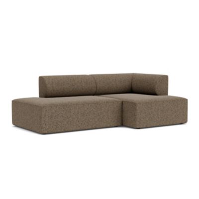 Audo Copenhagen Eave Open End Sofa with Chaise - Color: Brown - Size: Mediu