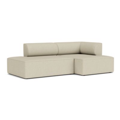 Audo Copenhagen Eave Open End Sofa with Chaise - Color: Beige - Size: Mediu