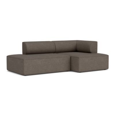 Audo Copenhagen Eave Open End Sofa with Chaise - Color: Grey - Size: Medium