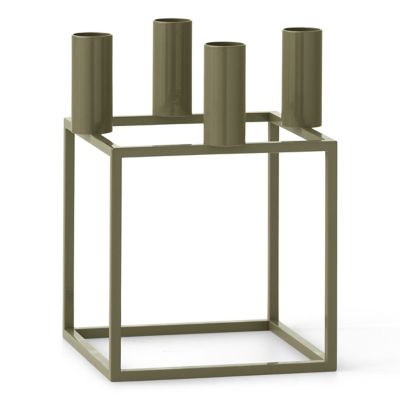 AUD2474742 Audo Copenhagen Kubus 4 Candle Holder - Color: Gre sku AUD2474742