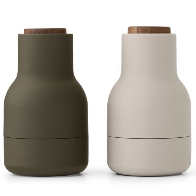 Audo Copenhagen Bottle Grinder - Small, Set of 2 in Beige