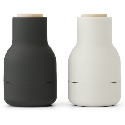 Audo Copenhagen Bottle Grinder - Small, Set of 2 - Color: Black - 4413399