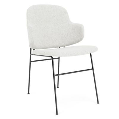 Audo Copenhagen The Penguin Fully Upholstered Dining Chair - Color: Grey - 