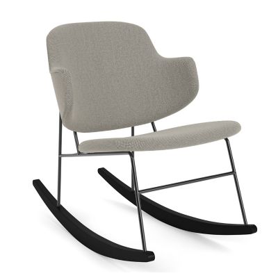 Audo Copenhagen The Penguin Upholstered Rocking Chair - Color: Beige - 7115