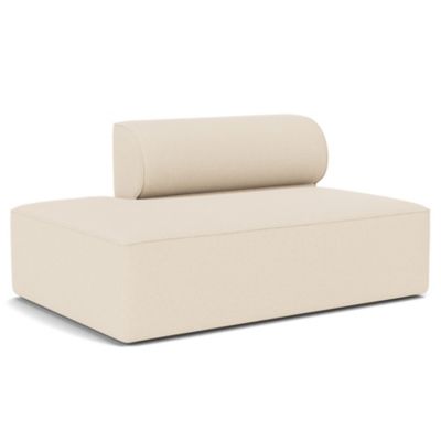Audo Copenhagen Eave Modular Open End Sofa in Cream, Size: Large