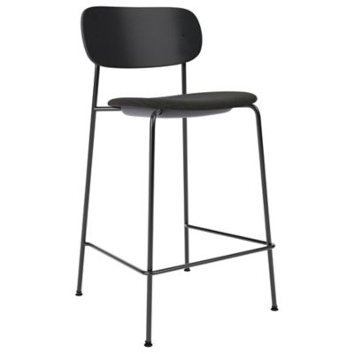 Audo Copenhagen Co Upholstered Seat Bar/Counter Stool in Brown