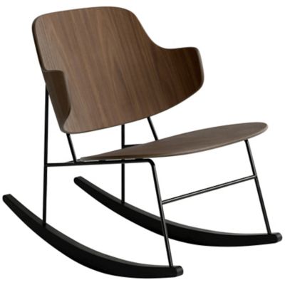 Audo Copenhagen The Penguin Rocking Chair - Color: Brown - 1206026-00ZZZZZZ