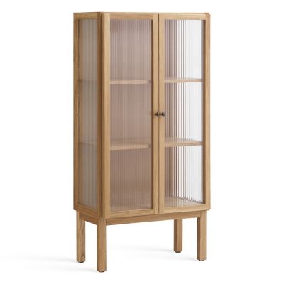 Audo Copenhagen Curiosity Cabinet in Beige, Size: Low