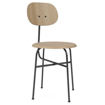 AUD2510786 Audo Copenhagen Afteroom Plus Dining Chair in Brow sku AUD2510786