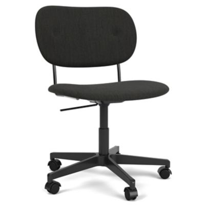 Audo Copenhagen Co Upholstered Task Chair - Color: Black - 1510401-000300ZZ