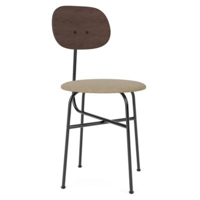 Audo Copenhagen Afteroom Plus Dining Chair, Upholstered Seat in Bronze