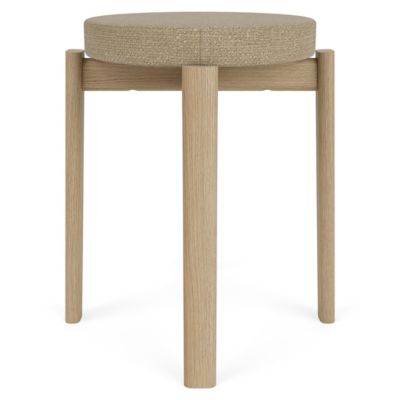 Audo Copenhagen Passage Upholstered Stool in Beige