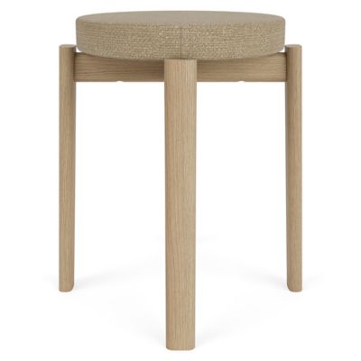 Audo Copenhagen Passage Upholstered Stool - Color: Beige - 1513500-020000ZZ