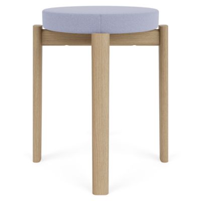 Audo Copenhagen Passage Upholstered Stool in Purple SKU:AUD2510890 sku AUD2510890