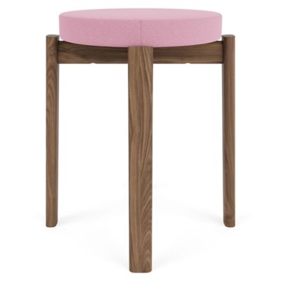 Audo Copenhagen Passage Upholstered Stool in Pink