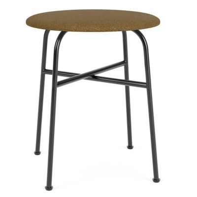 Audo Copenhagen Afteroom Stool, Upholstered Seat in Beige