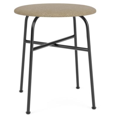 Audo Copenhagen Afteroom Stool, Upholstered Seat - Color: Gold - 8480020-00