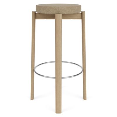 Audo Copenhagen Passage Upholstered Bar / Counter Stool in Beige