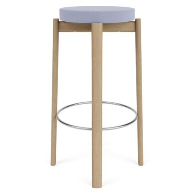 Audo Copenhagen Passage Bar / Counter Stool, Upholstered Seat - Color: Beig