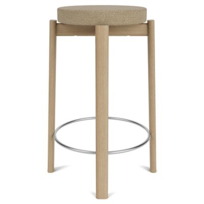 Audo Copenhagen Passage Upholstered Bar / Counter Stool in Beige