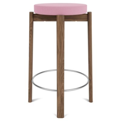 Audo Copenhagen Passage Upholstered Bar / Counter Stool in Brown SKU:AUD2511188 sku AUD2511188