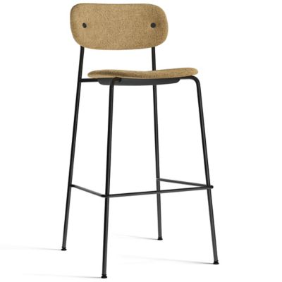 Audo Copenhagen Co Upholstered Bar / Counter Stool in Brown