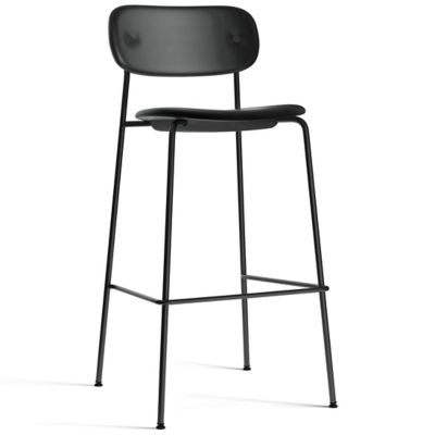 Audo Copenhagen Co Upholstered Bar / Counter Stool in Brown