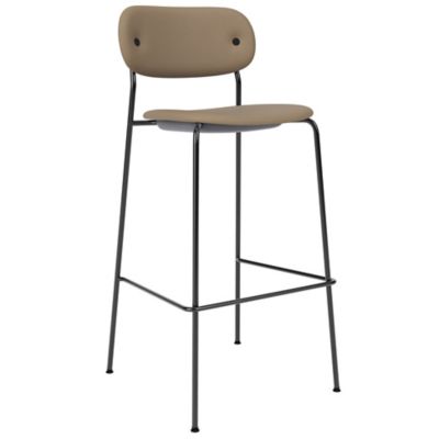 Audo Copenhagen Co Upholstered Bar / Counter Stool - Color: Grey - 1182009-