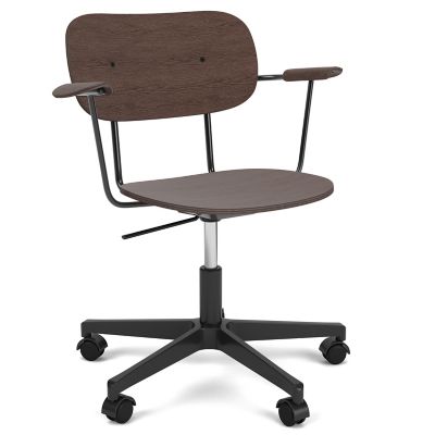 Audo Copenhagen Co Task Chair w/ Armrest in Black