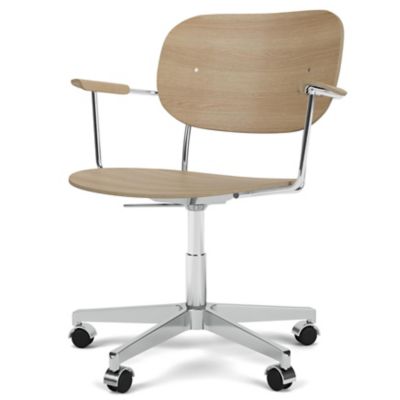 AUD2511272 Audo Copenhagen Co Task Chair w/ Armrest in Silver sku AUD2511272