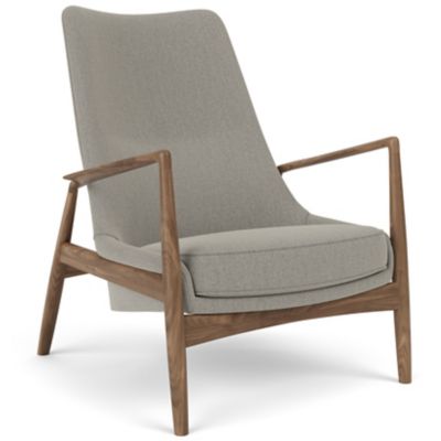 Audo Copenhagen The Seal High Back Lounge Chair in Beige