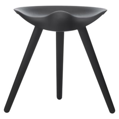 AUD2542703 Audo Copenhagen ML 42 Short Stool - Color: Black - sku AUD2542703