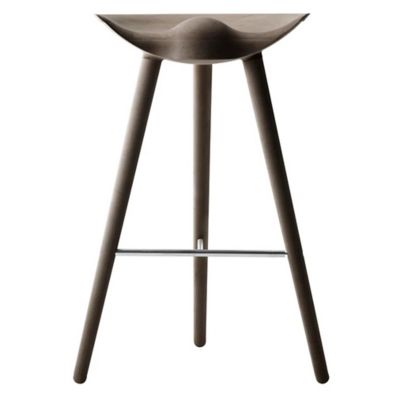 Audo Copenhagen ML 42 Bar/Counter Stool - Color: Brown - Size: Bar Height -