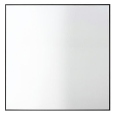 Audo Copenhagen View Mirror in Black, Size: 28 In x 28 In