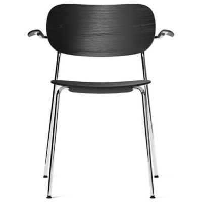 Audo Copenhagen Co Armchair, Non-Upholstered - Color: Black - 1176539