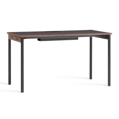 Audo Copenhagen Co Table with Cable Management - Color: Black - Size: Small