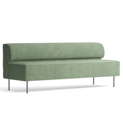 Audo Copenhagen Eave Dining Sofa - Color: Green - Size: 79 In - 9971003-036