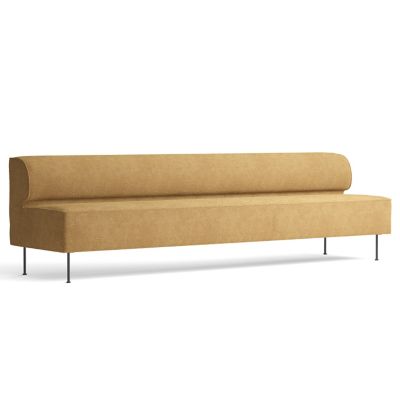 AUD2571894 Audo Copenhagen Eave Dining Sofa in Gold, Size: 11 sku AUD2571894