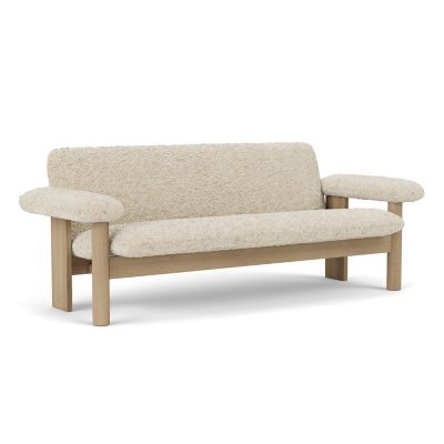 AUD2571931 Audo Copenhagen Brasilia 2-Seater Sofa - Color: Br sku AUD2571931