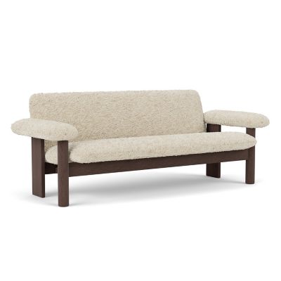 Audo Copenhagen Brasilia 2-Seater Sofa - Color: Brown - 8156207-010200ZZ