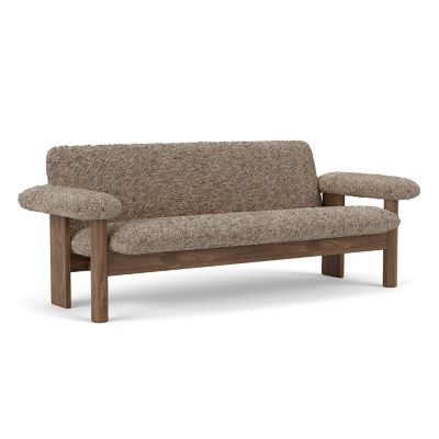 AUD2571934 Audo Copenhagen Brasilia 2-Seater Sofa in Brown sku AUD2571934