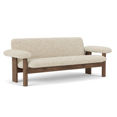 Audo Copenhagen Brasilia 2-Seater Sofa - Color: Brown - 8156307-000200ZZ