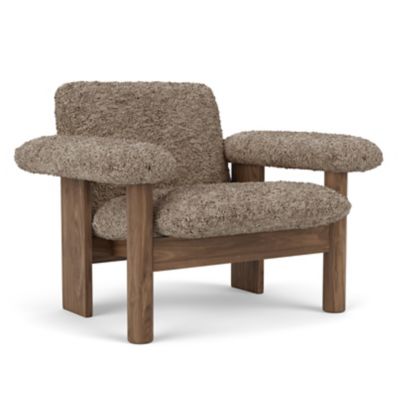 Audo Copenhagen Brasilia Low Back Lounge Chair in Beige