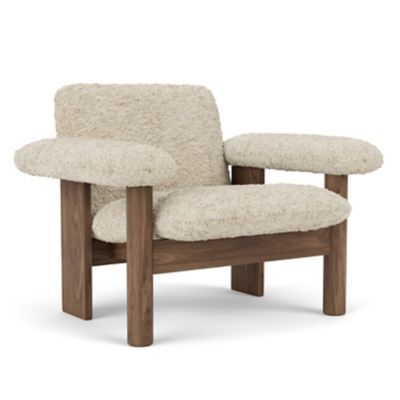 Audo Copenhagen Brasilia Low Back Lounge Chair in Beige