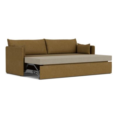 Audo Copenhagen Offset Sofa Bed - Color: Gold - Size: 3 Seater - 9851200-02