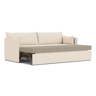 Audo Copenhagen Offset Sofa Bed - Color: White - Size: 3 Seater - 71060-005