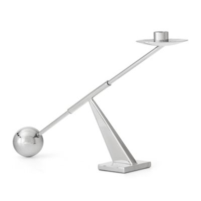 Audo Copenhagen Interconnect Candle Holder - Color: Silver - 71033-001063