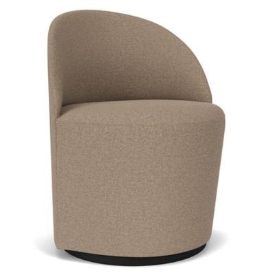 Audo Copenhagen Tearoom Swivel Side Chair with Return - Color: Grey - 96092